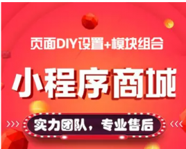 【源码亲测可演示】微信小程序源代码 页面DIY设置+模块组合后台模板 商城源码开发制作